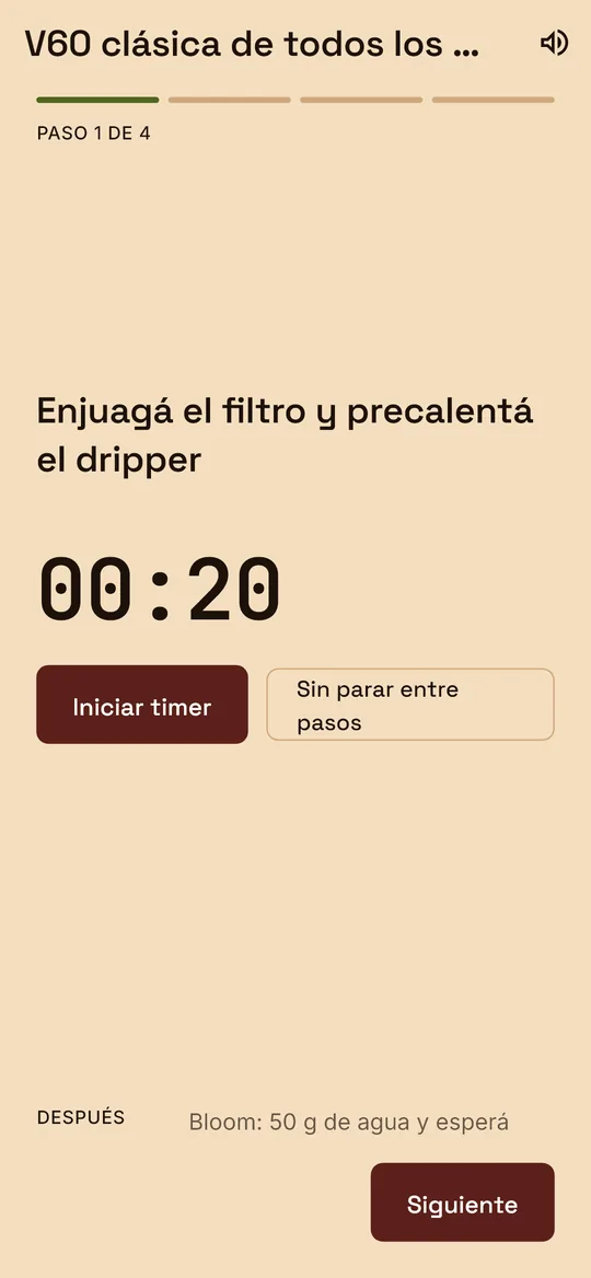 Mañana a la mañana, con el teléfono en la mesada